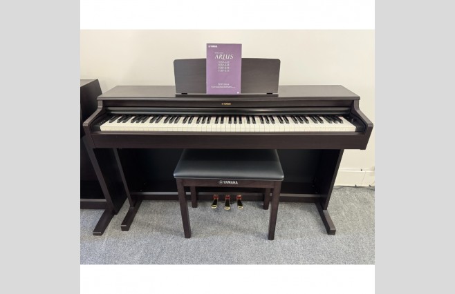 Yamaha YDP165 Satin Rosewood Digital Piano, Used - Complete Package (SN:BCCN01052) - Image 1
